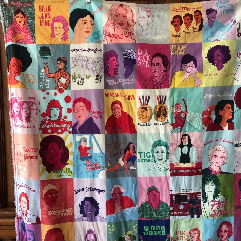 EUC Badass Babes women leaders quilt (large) - Picture 1 of 9